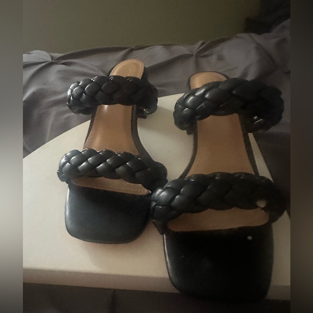 New women's Iris braided Heel Sandal